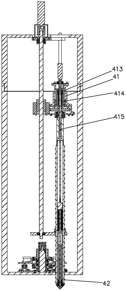 Asteroid drilling and sampling device
