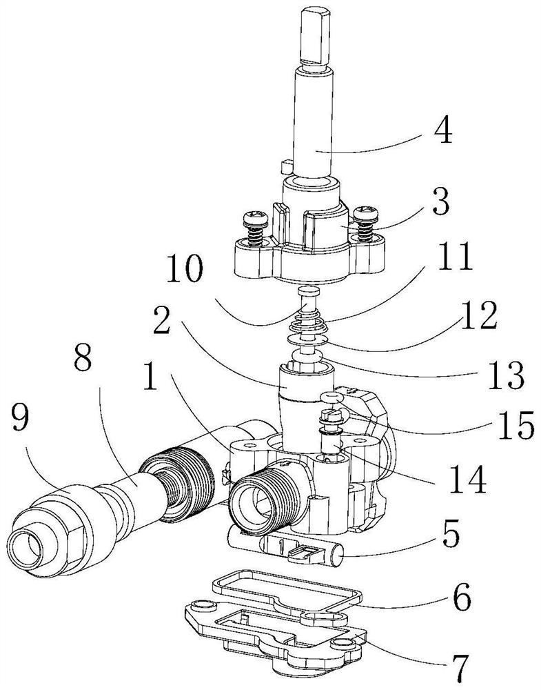 Plug valve and gas stove