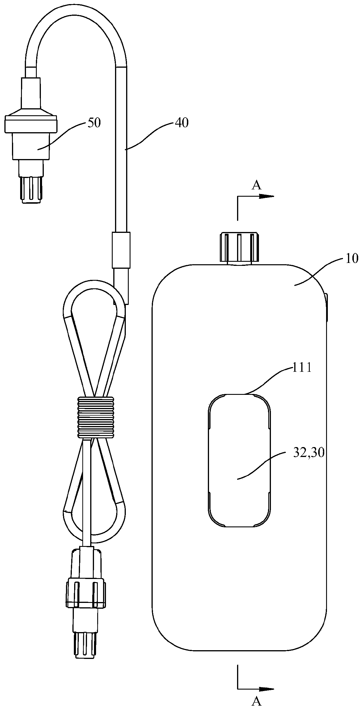 Liquid feeding pump system