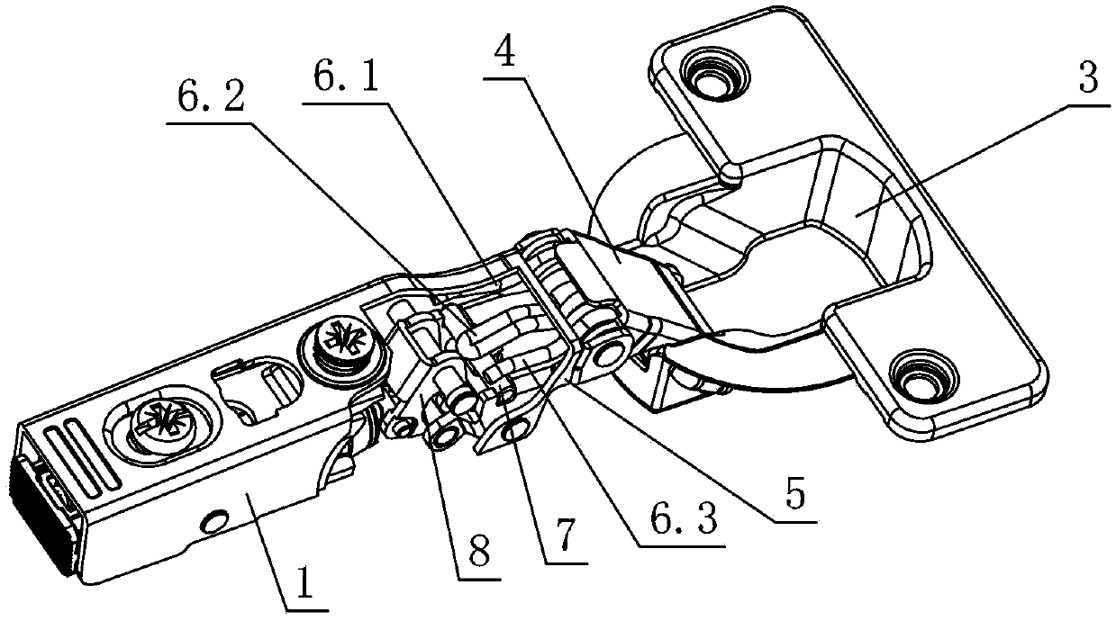 Concealed hinges for furniture