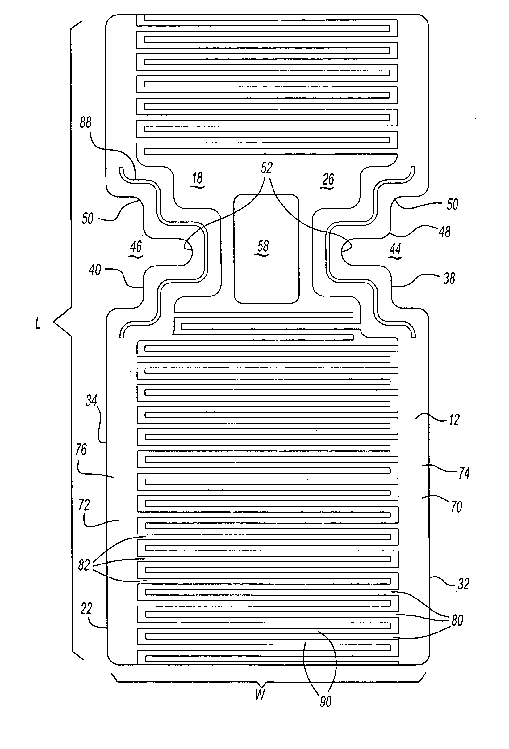 Heater for an automotive vehicle and method of forming same