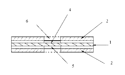 Flexibility and hardness combined circuit board and manufacturing method thereof