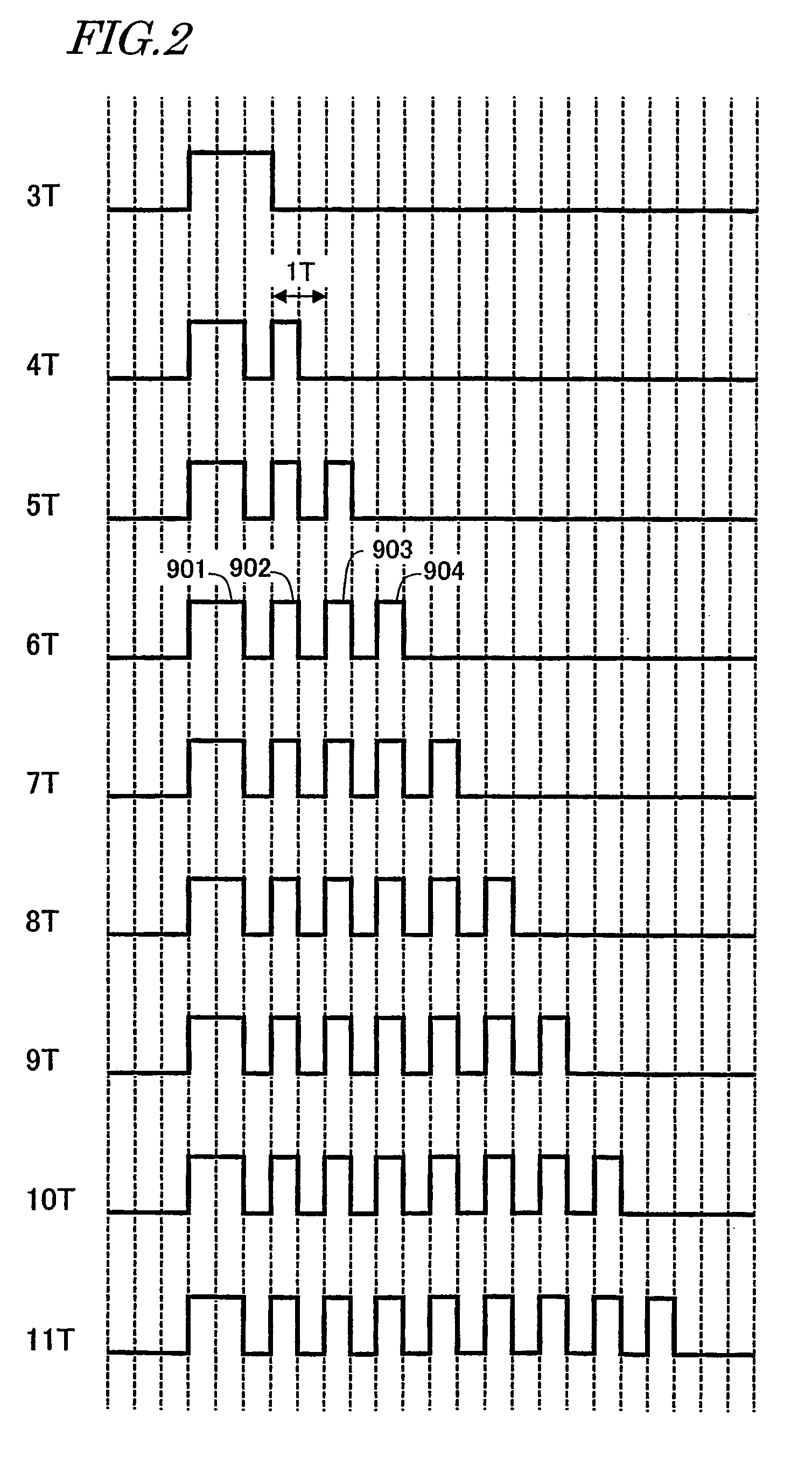 Optical data recording method