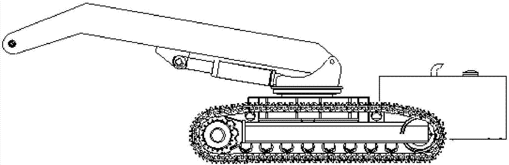 Crawler transporter with automatic loading and unloading function