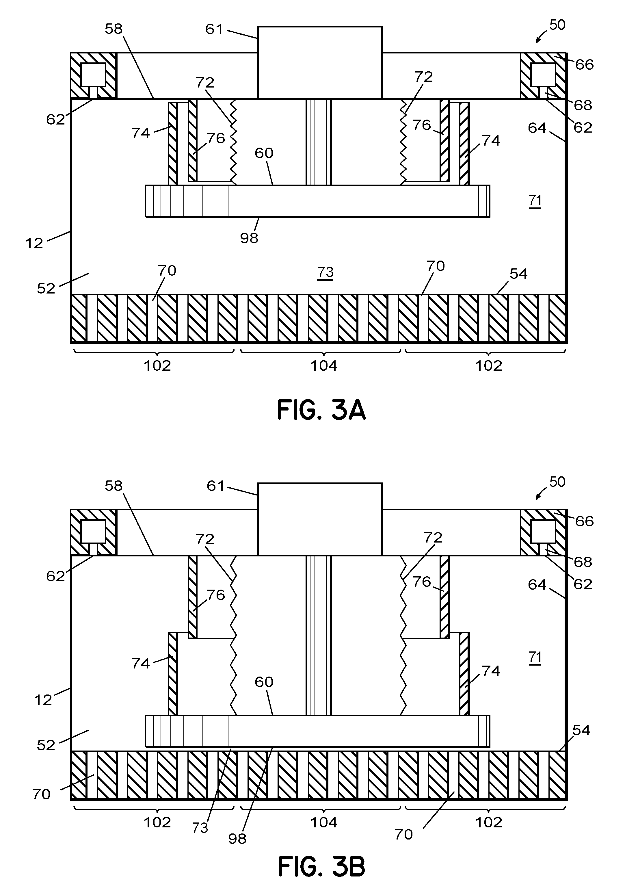 Gas distribution system and method for distributing process gas in a processing system