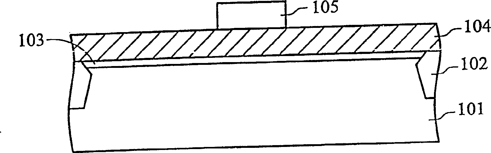 Grid structure and manufacture method as well as MOS part of grid structure