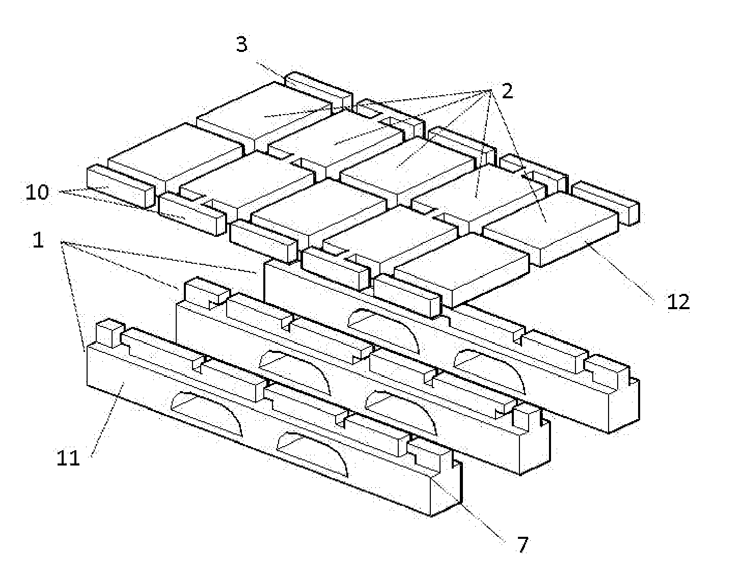 Dismantlable self-assembly structure