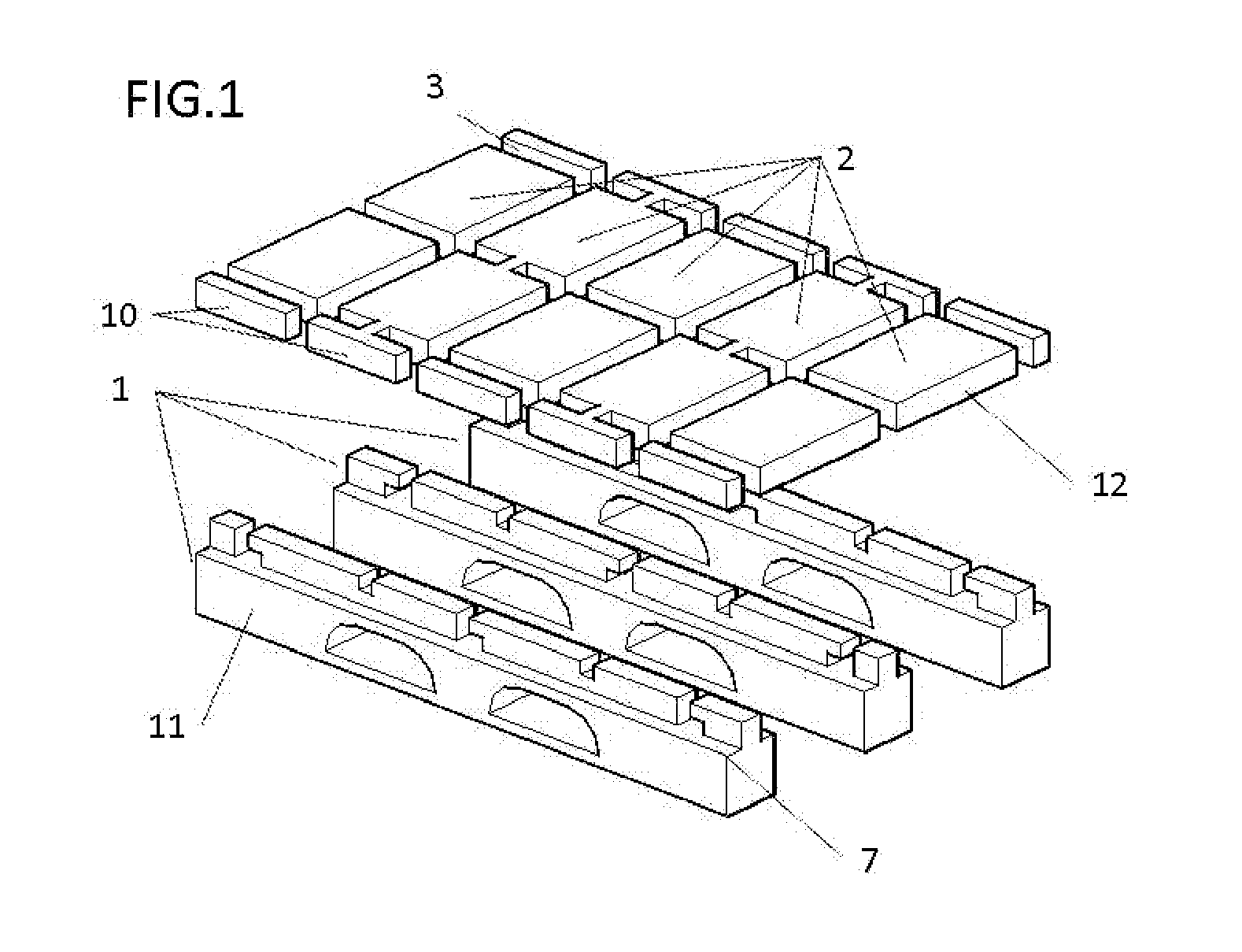 Dismantlable self-assembly structure