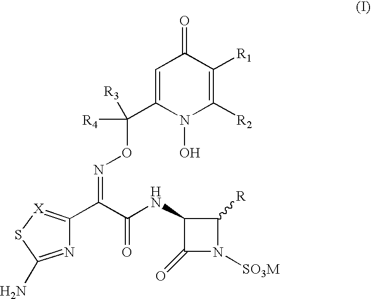 3-(Heteroaryl acetamido)-2-oxo-azetidine-1-sulfonic acids derivatives as antibacterial agents
