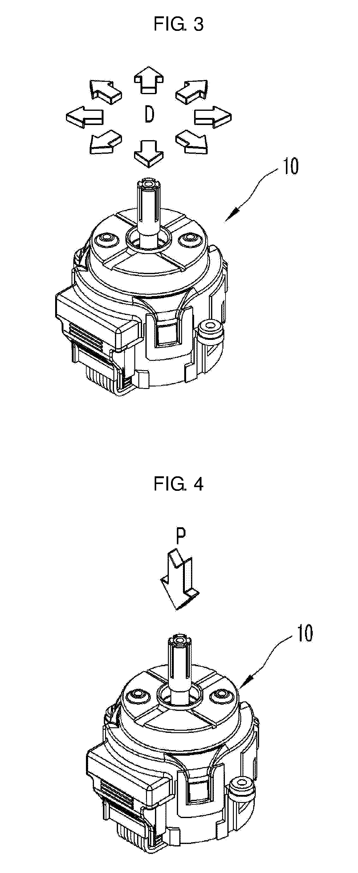 Multi-operating switch unit for vehicles