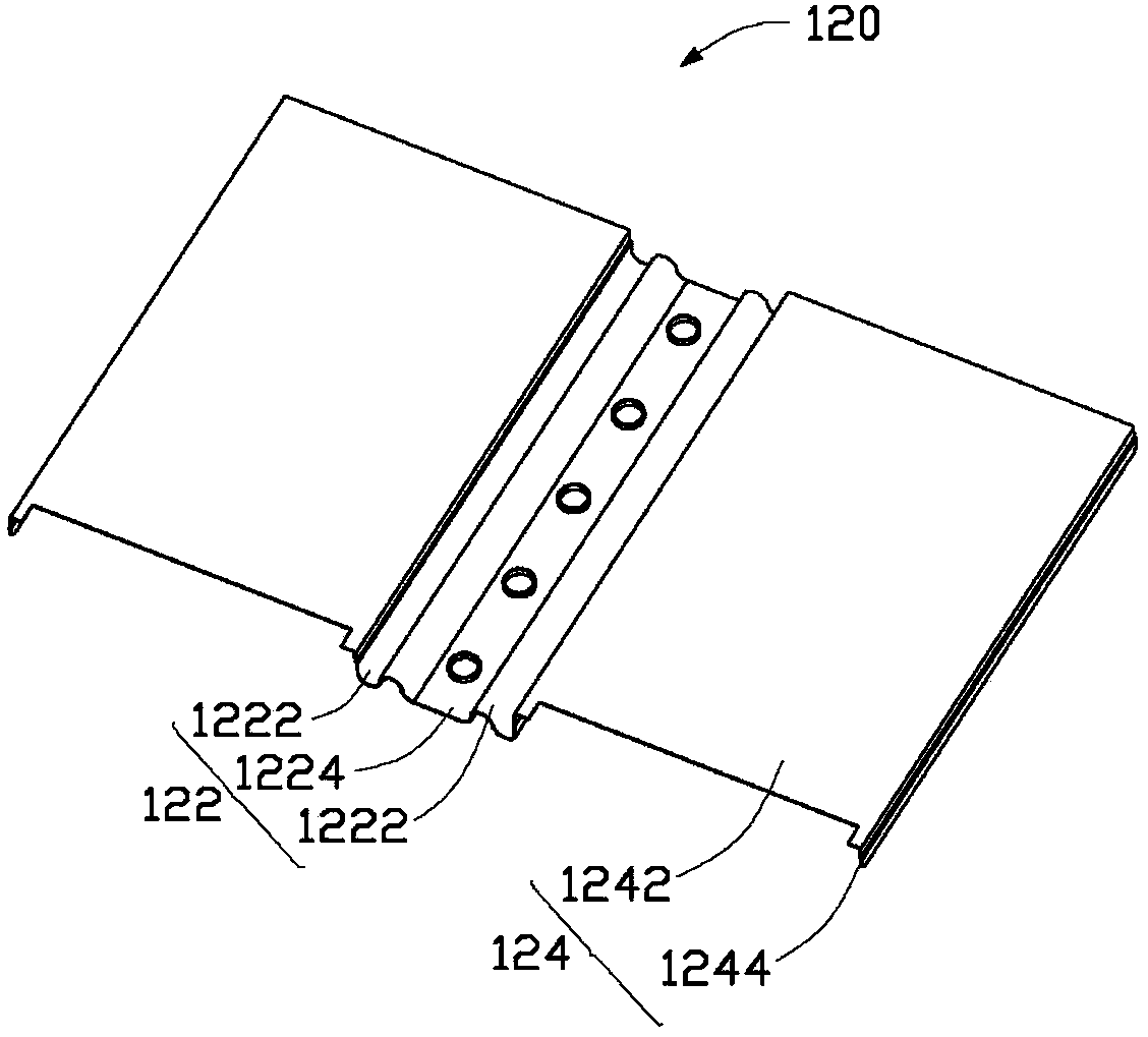 Battery pack and battery module provided with battery pack