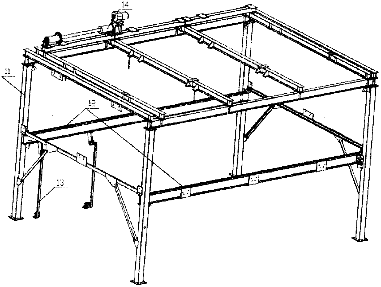 Heavy-duty lifting translational rotary system device