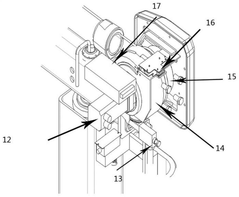 Multipurpose power-assisted suction lifting device mounted on forklift