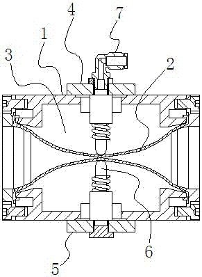 Vacuum pipe clamp valve applied to vacuum system and control method of vacuum pipe clamp valve