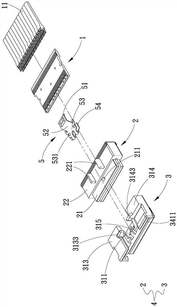 Guide device of connector