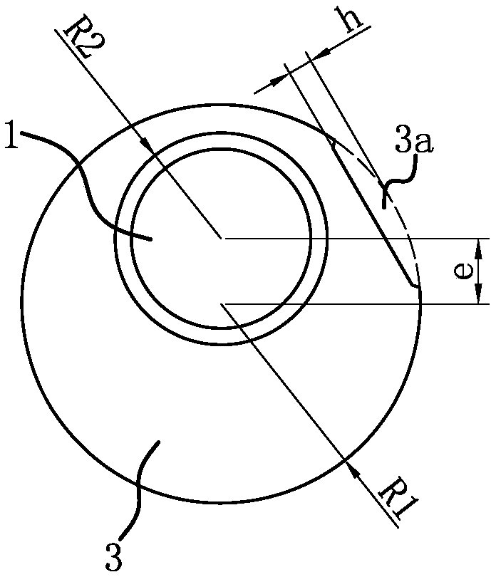 Manufacturing method of rotary type compressor crankshaft blank