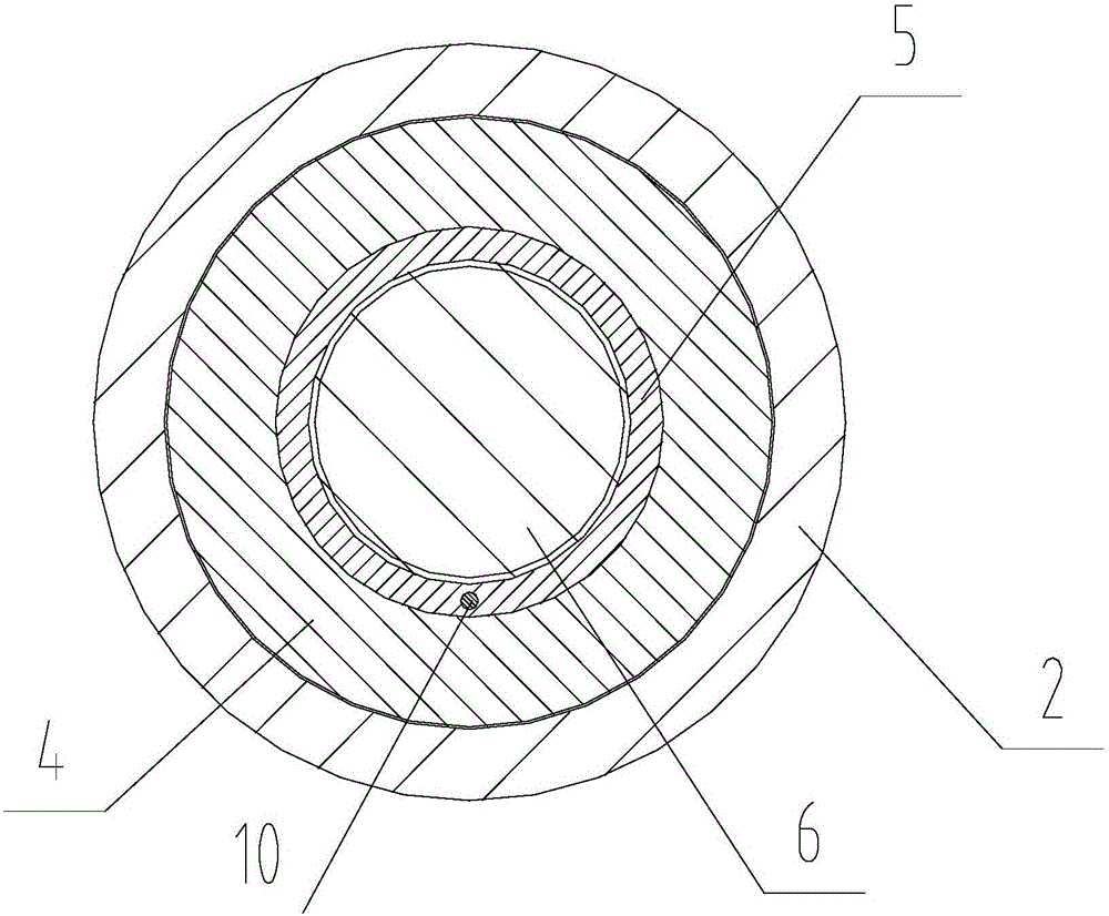 Combined segmentation energy consumption type variable damping viscous damper