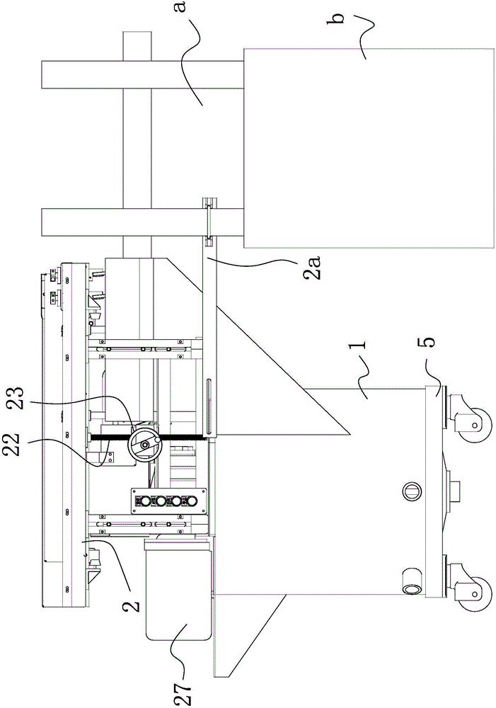 Feeding and filling device for automatic forming equipment