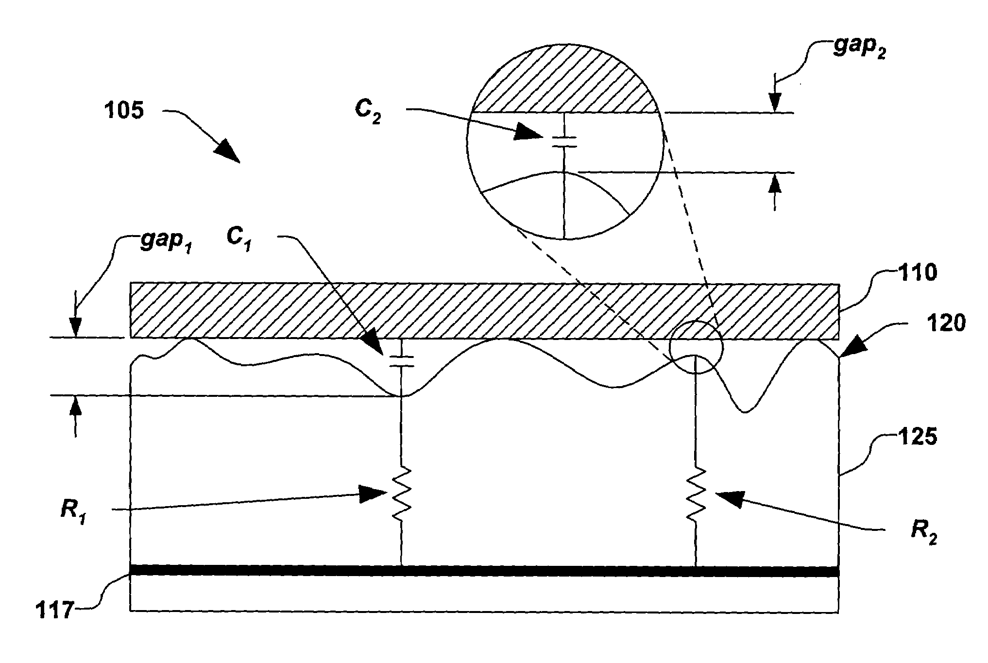 Clamping and de-clamping semiconductor wafers on a J-R electrostatic chuck having a micromachined surface by using force delay in applying a single-phase square wave AC clamping voltage