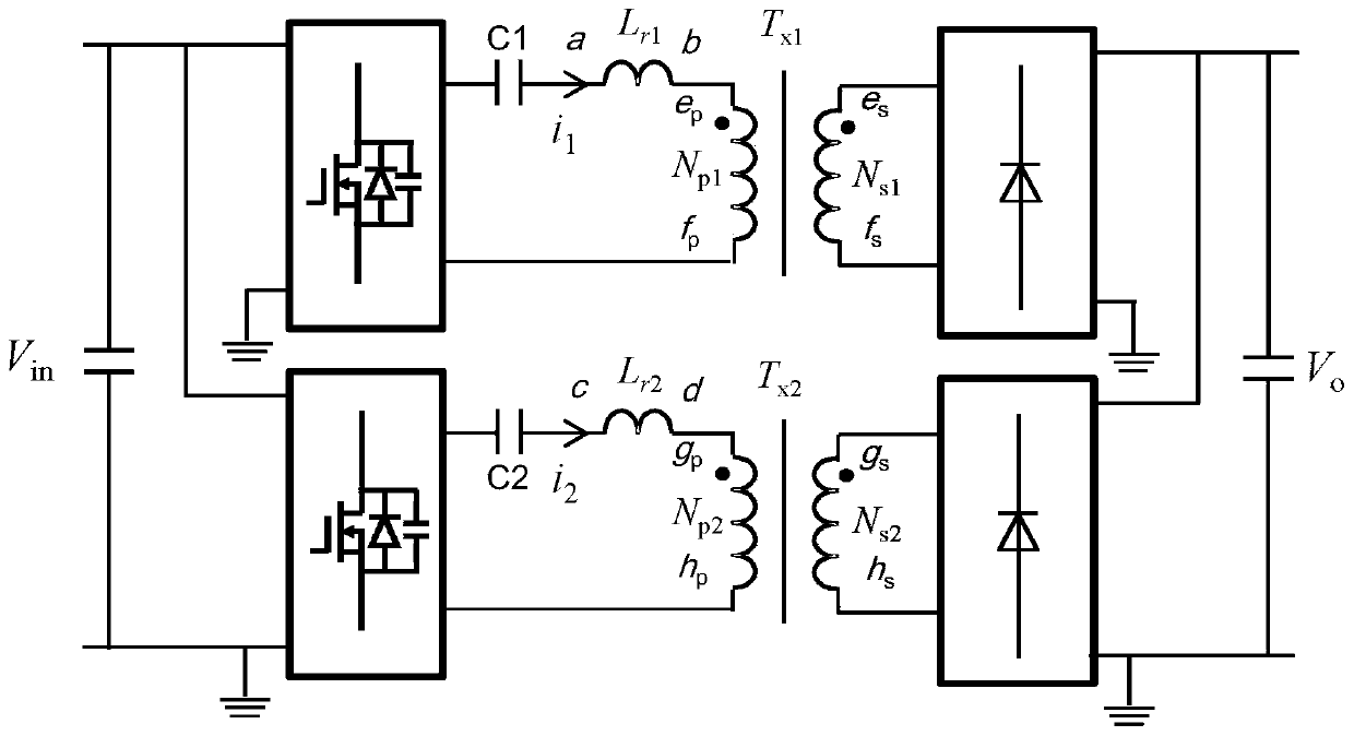 Multi-channel parallel resonant converters, inductor-integrated magnetics and transformer-integrated magnetics