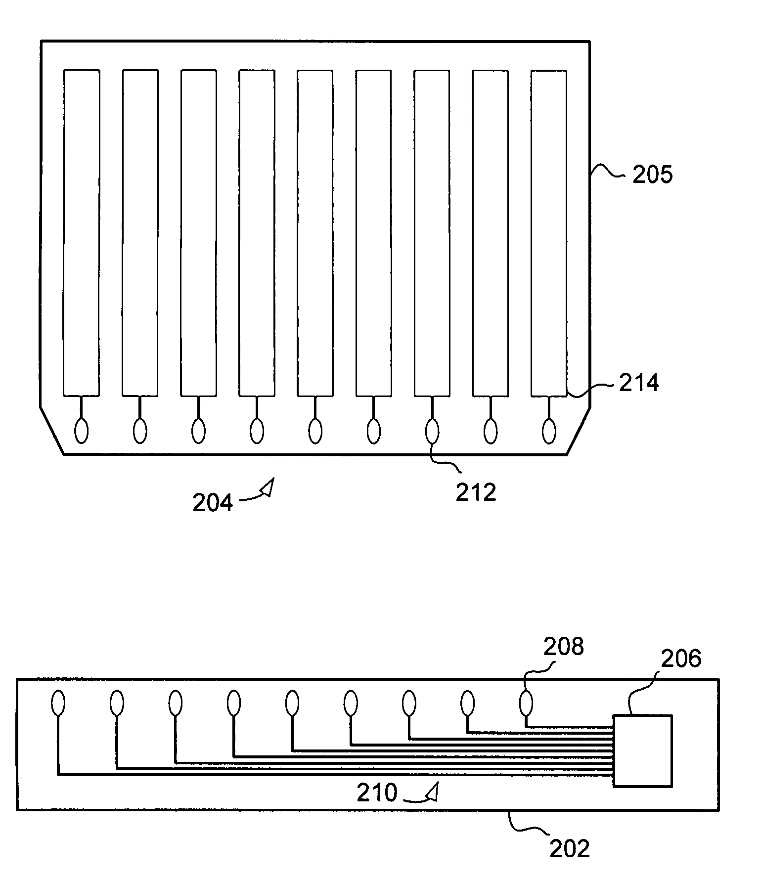 Touch pad with flexible substrate