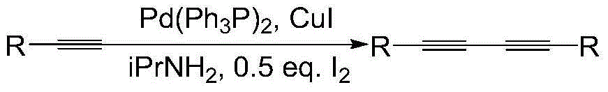 Preparation method of 1,3-diacetylene catalytic system