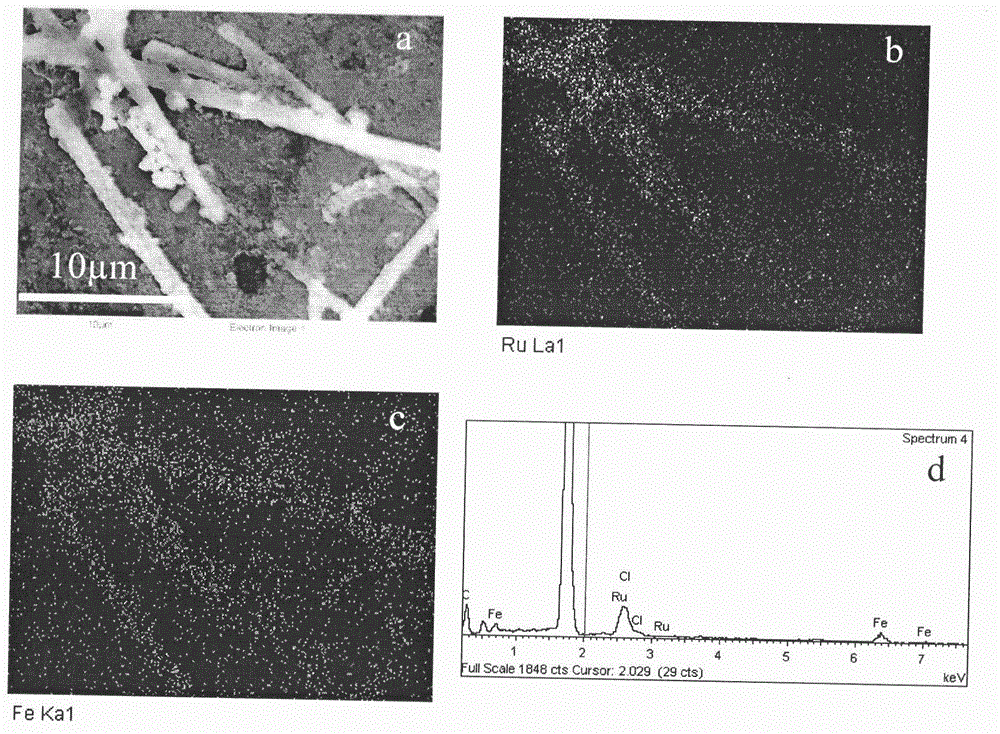 Method for preparing load metal fullerene nano-micron material by supercritical fluid technology