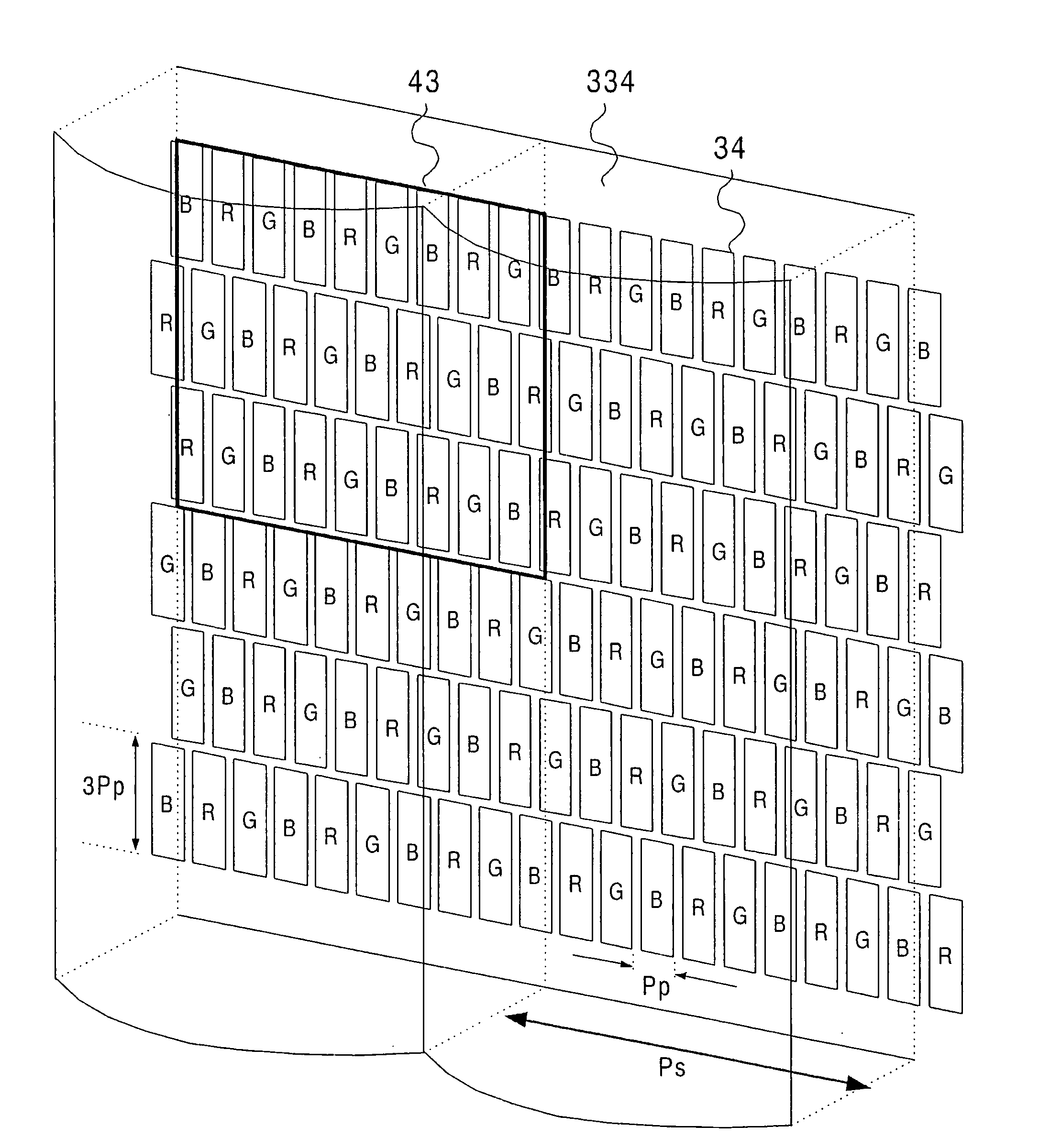 Stereoscopic display device and display method