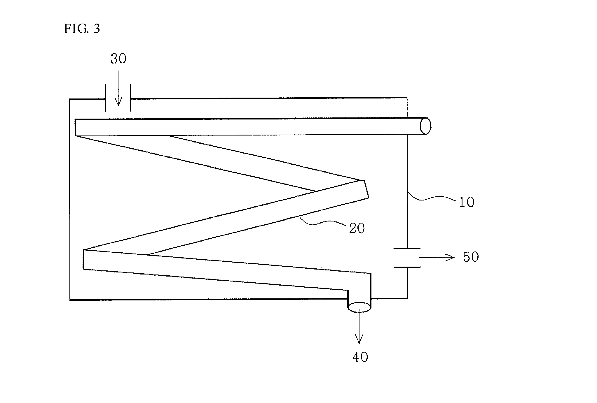 Device for separating carbon dioxide using silicone separation film and method for manufacturing same