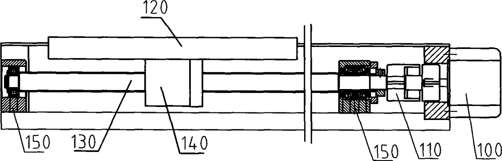 Lifting device based on linear bearing