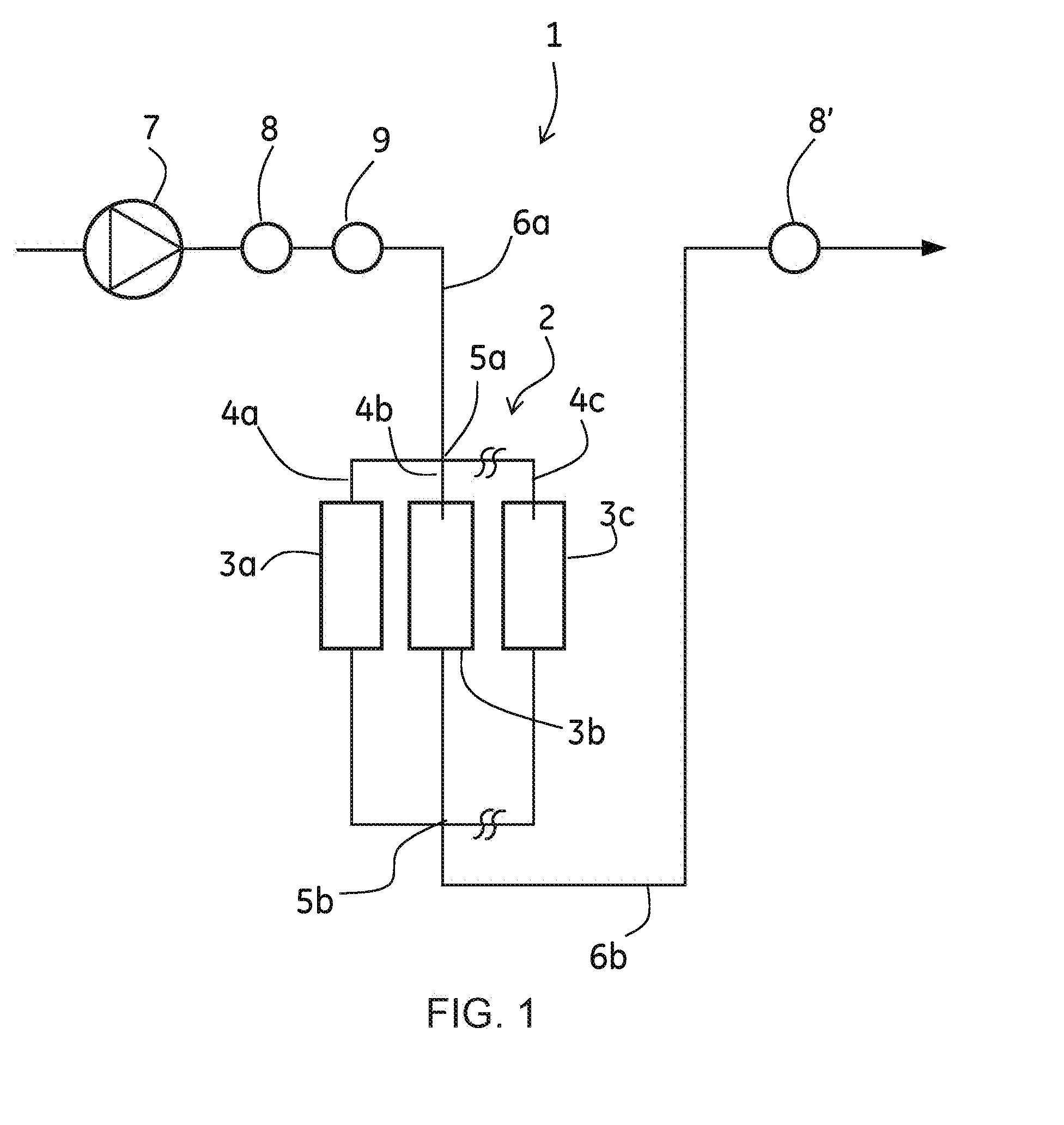 Parallel assembly of chromatograpy column modules