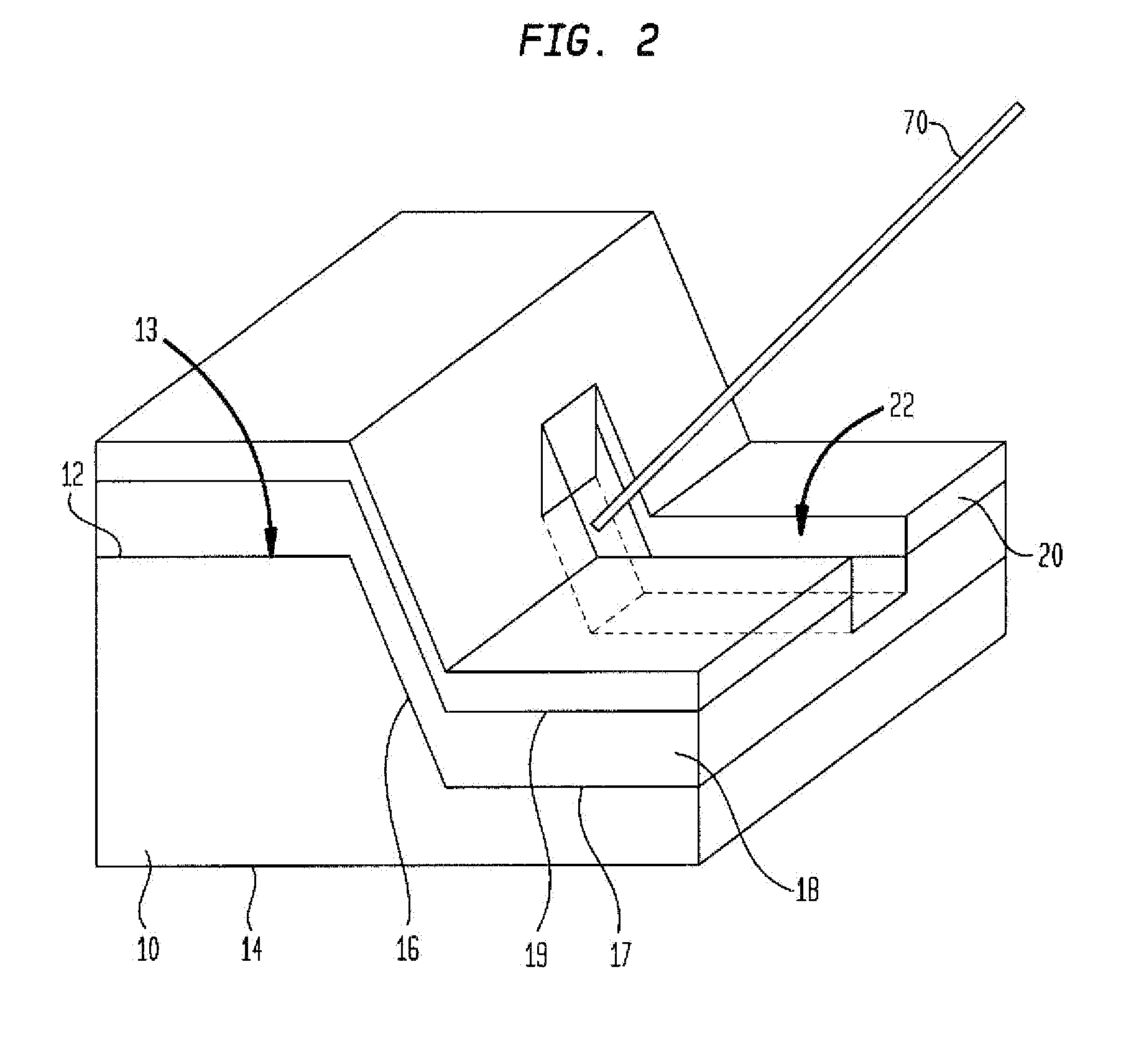 Non-lithographic formation of three-dimensional conductive elements
