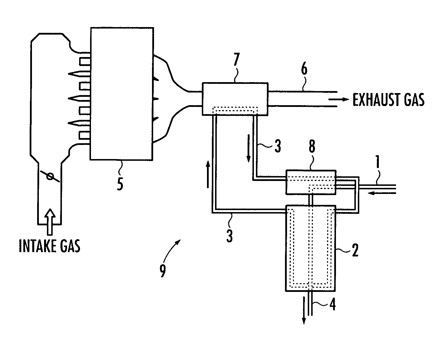 Ethanol fuel reforming system for internal combustion engines
