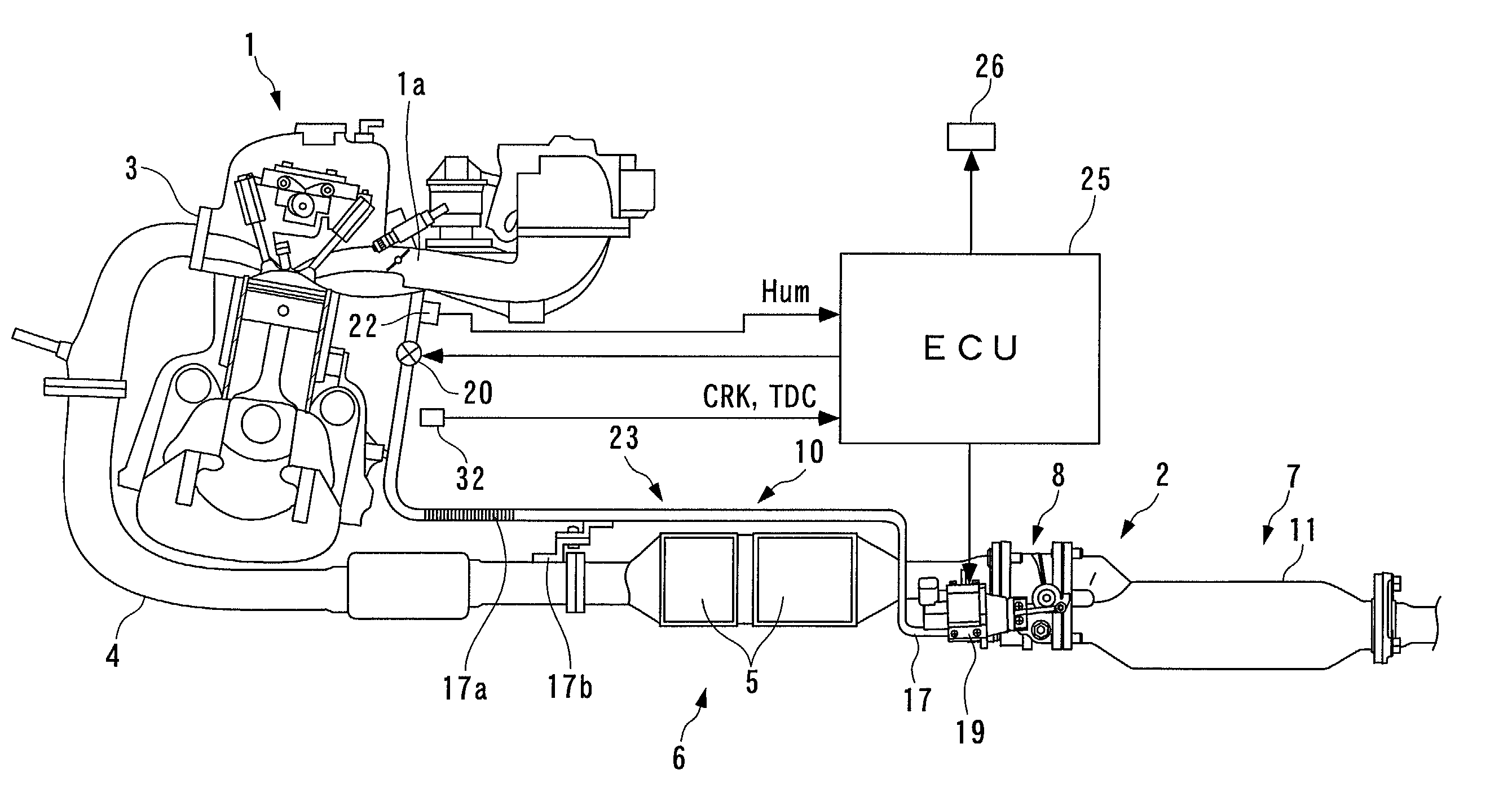 State determining apparatus for exhaust gas recirculation system