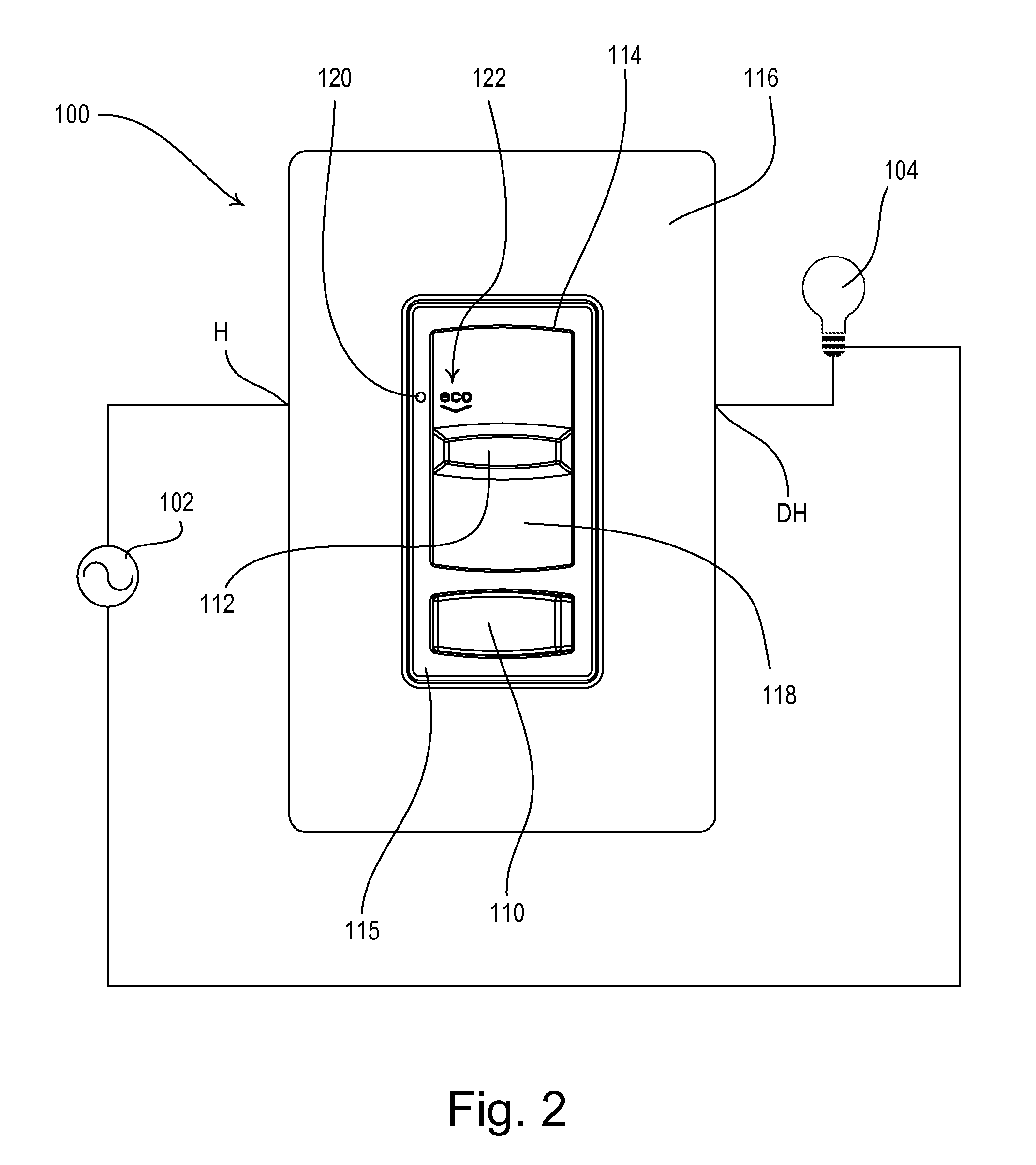 Load Control Device Having A Visual Indication of Energy Savings and Usage Information