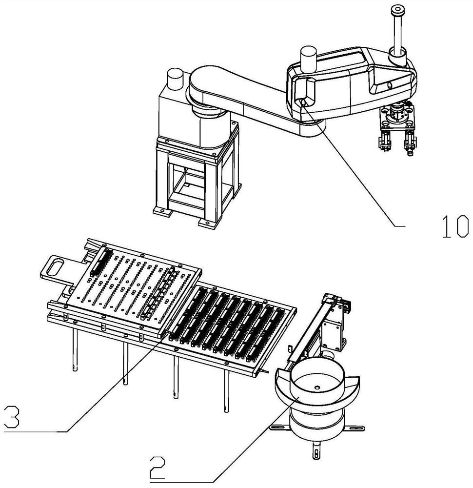 Coil assembling system of camera module assembling machine