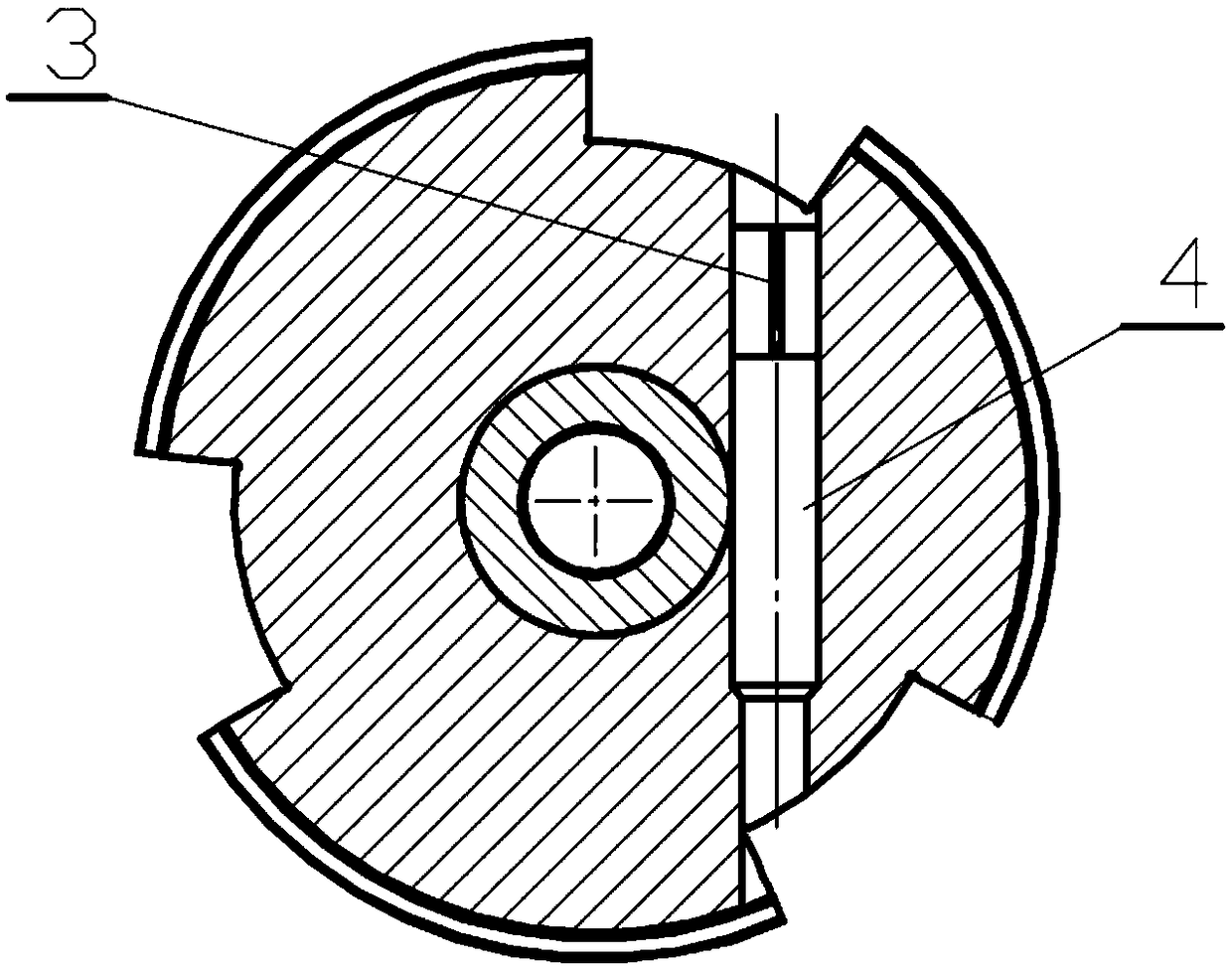 Lateral telescopic casing-following drilling tool