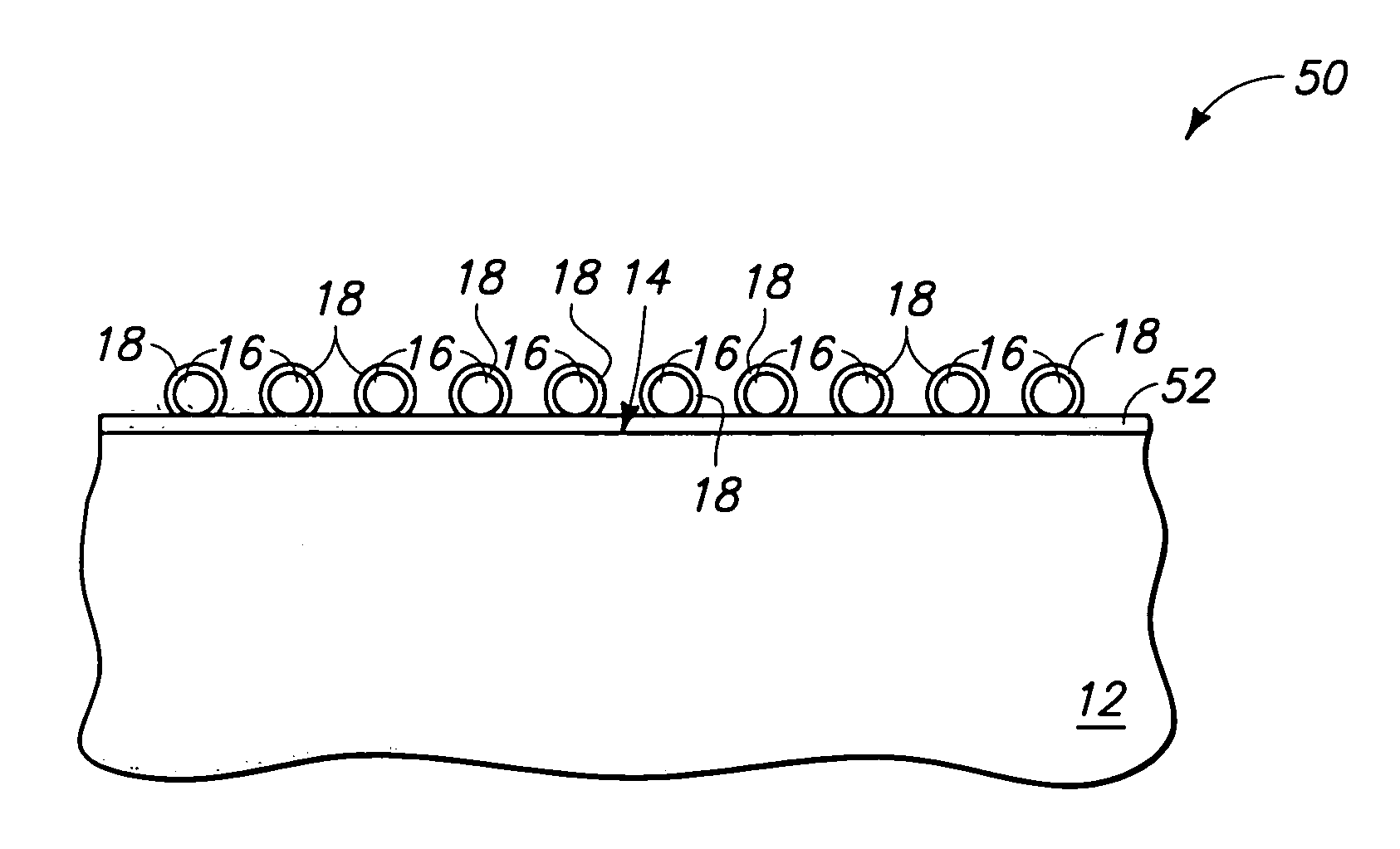 Methods of forming particle-containing materials; and semiconductor constructions comprising particle-containing materials