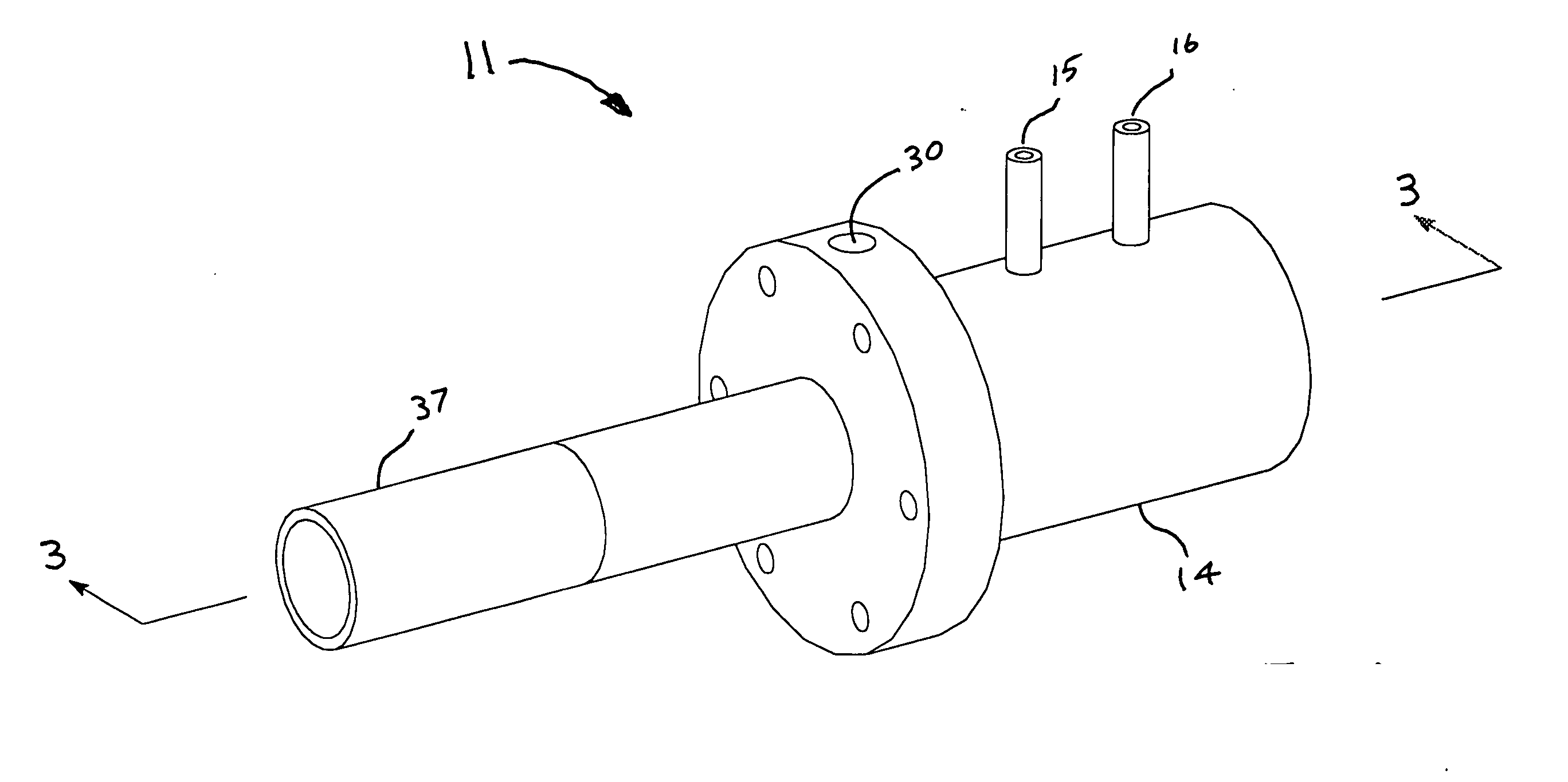 Directly connected magnetron powered self starting plasma plume igniter