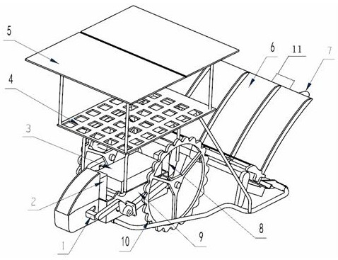 Novel electric rice transplanter