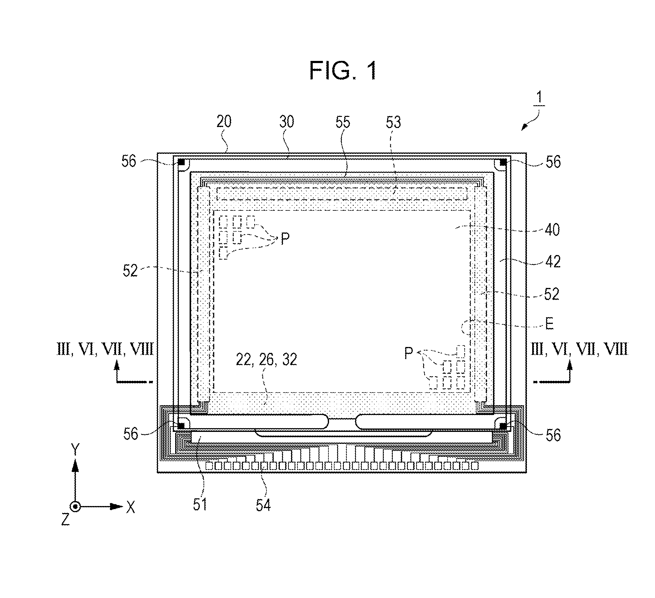 Substrate for electro-optical apparatus, electro-optical apparatus, and electronic equipment