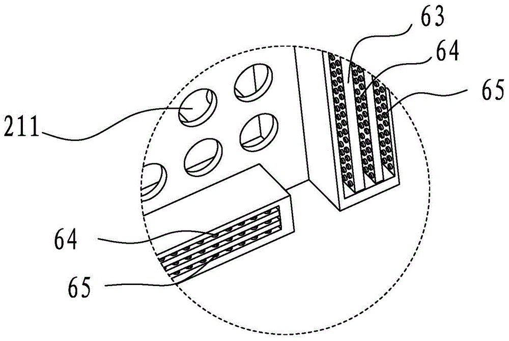 Air outlet device of air conditioner in theater
