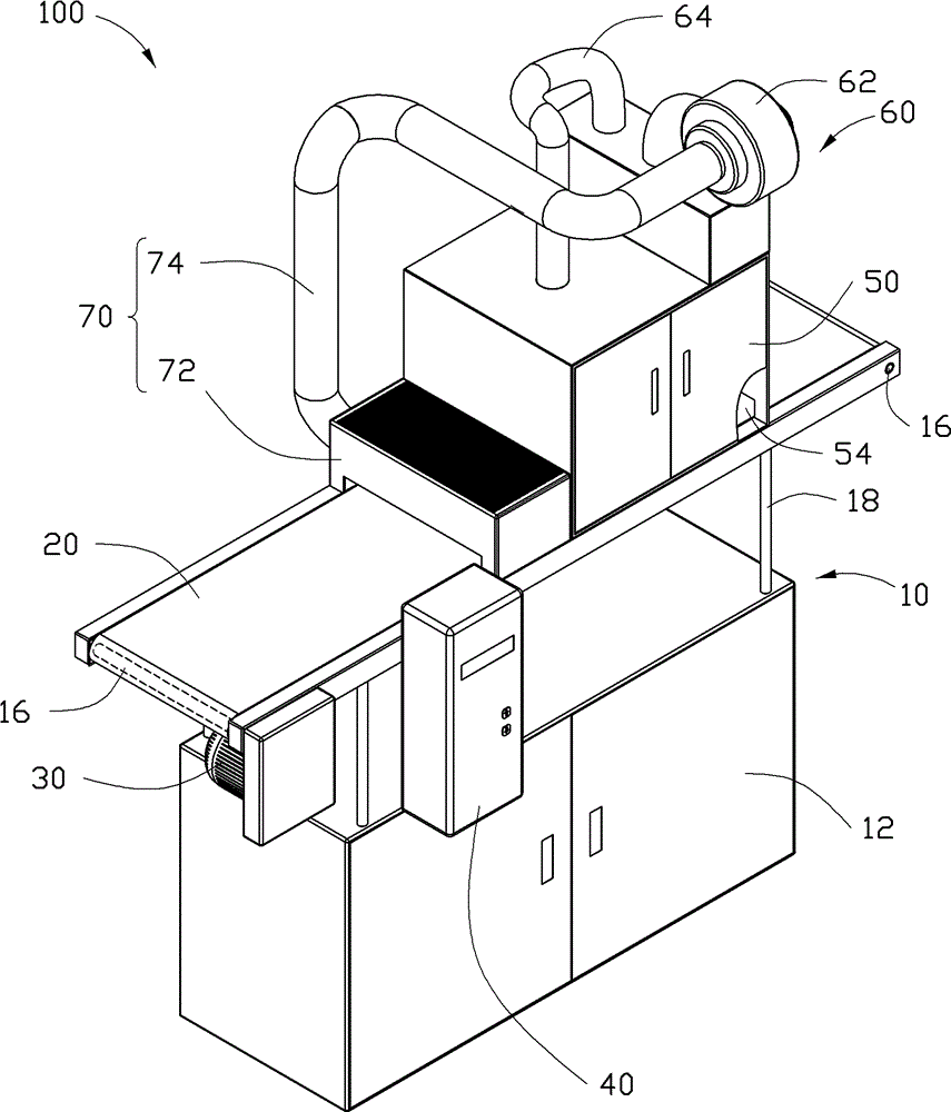 Plastic softening machine