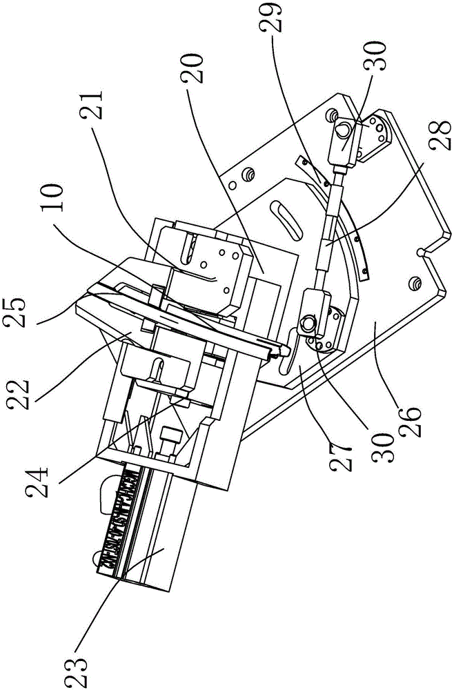 Multi-axis sawing machine with sawing paths and sawing angles adjustable