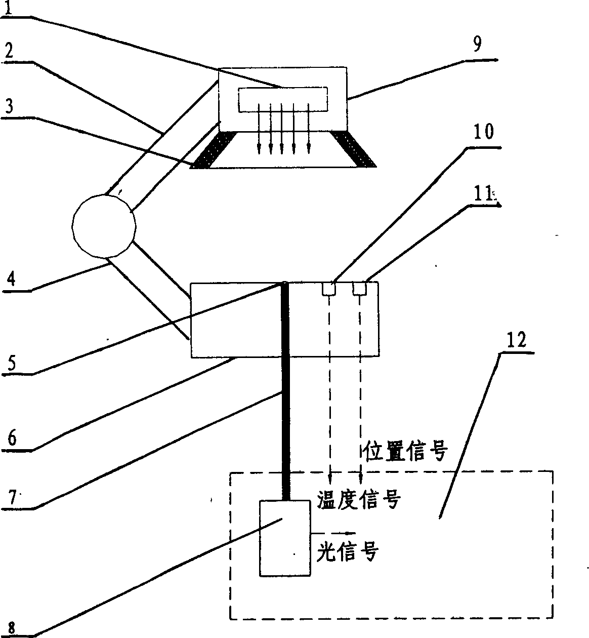 Plant growth information acquisition device based on near infrared spectrum