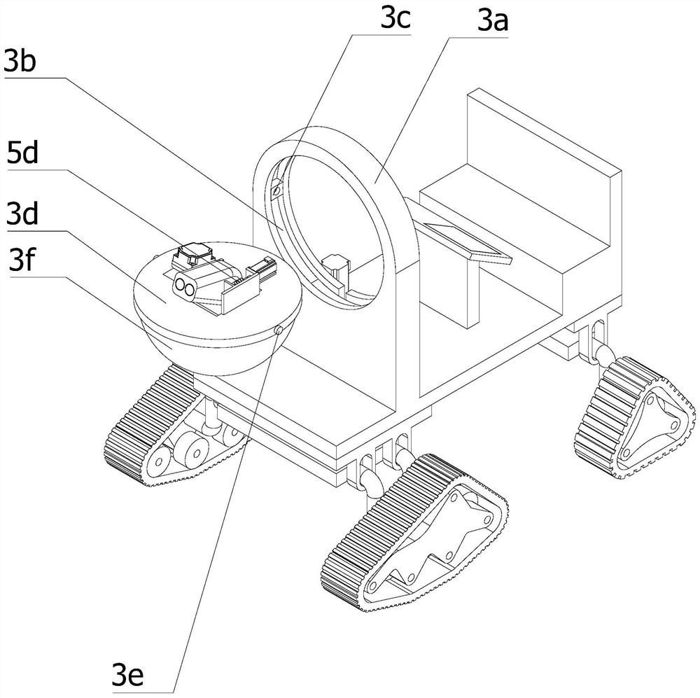 Land planning range finder suitable for various terrains