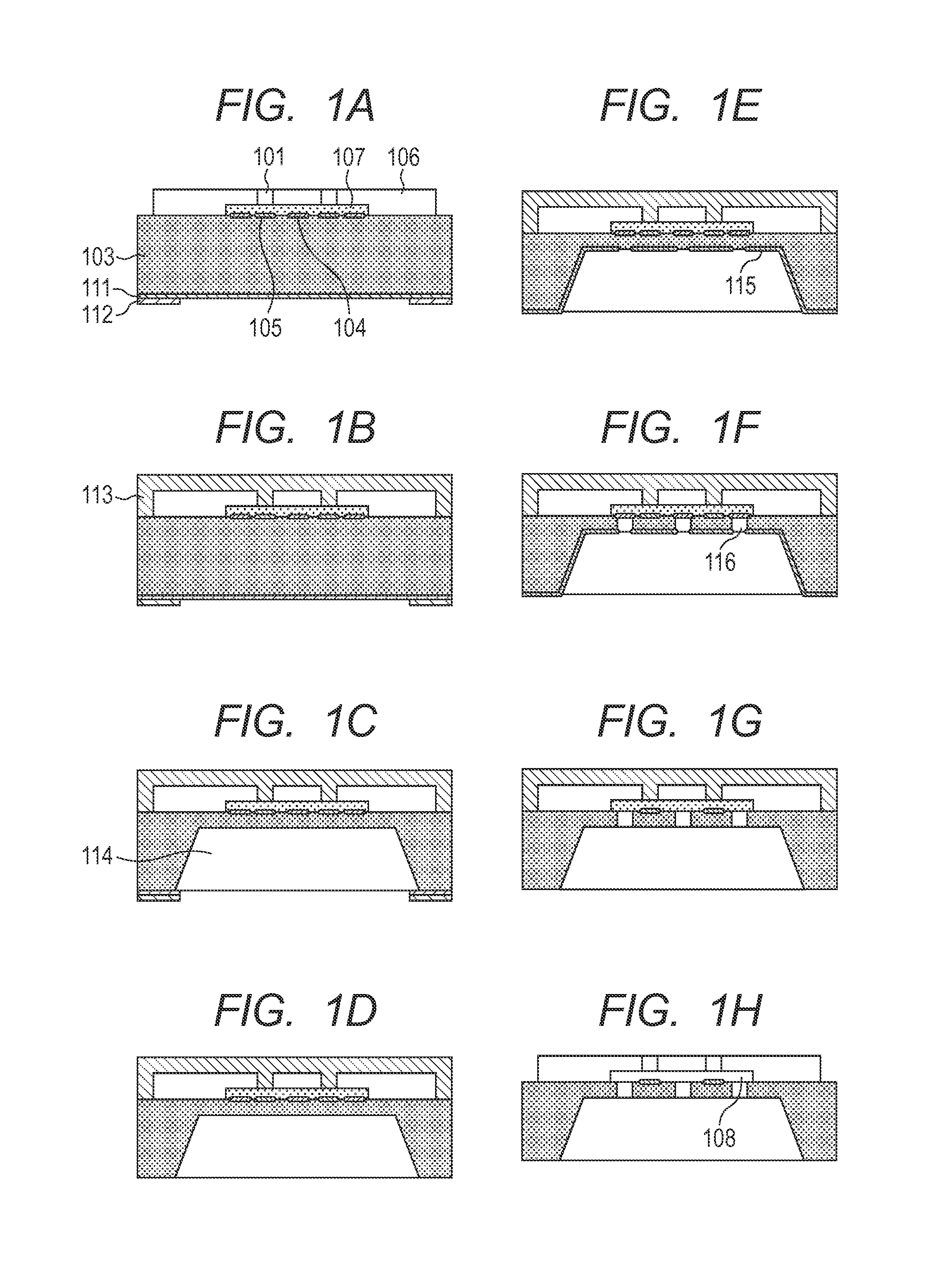 Processes for producing substrate for liquid ejection head