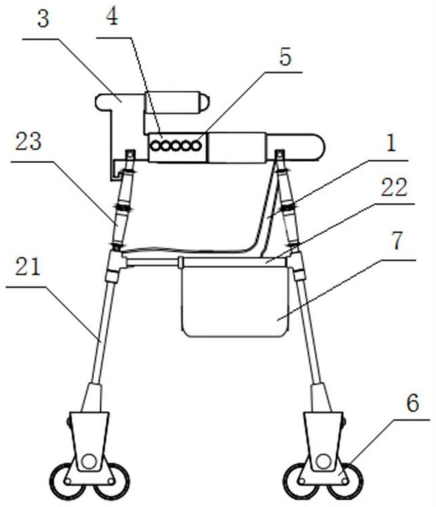 Multifunctional intelligent walking aid