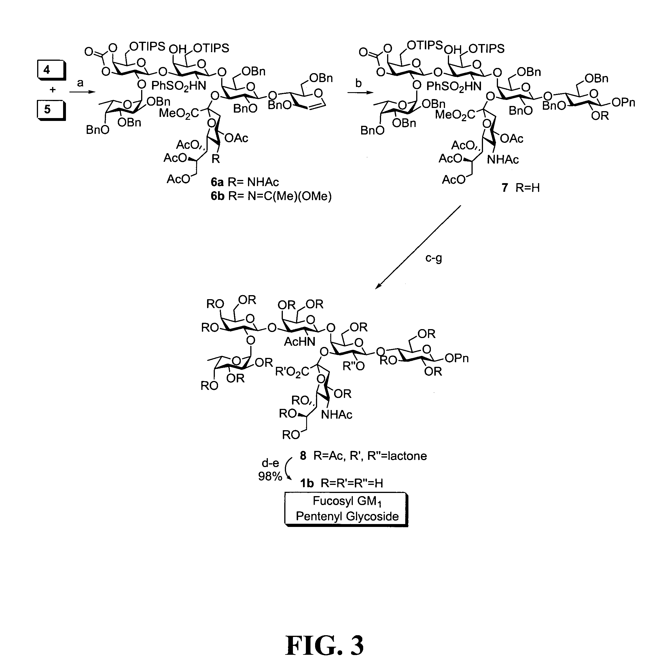 Clustered multi-antigenic carbohydrate constructs, methods for their preparation, and uses thereof