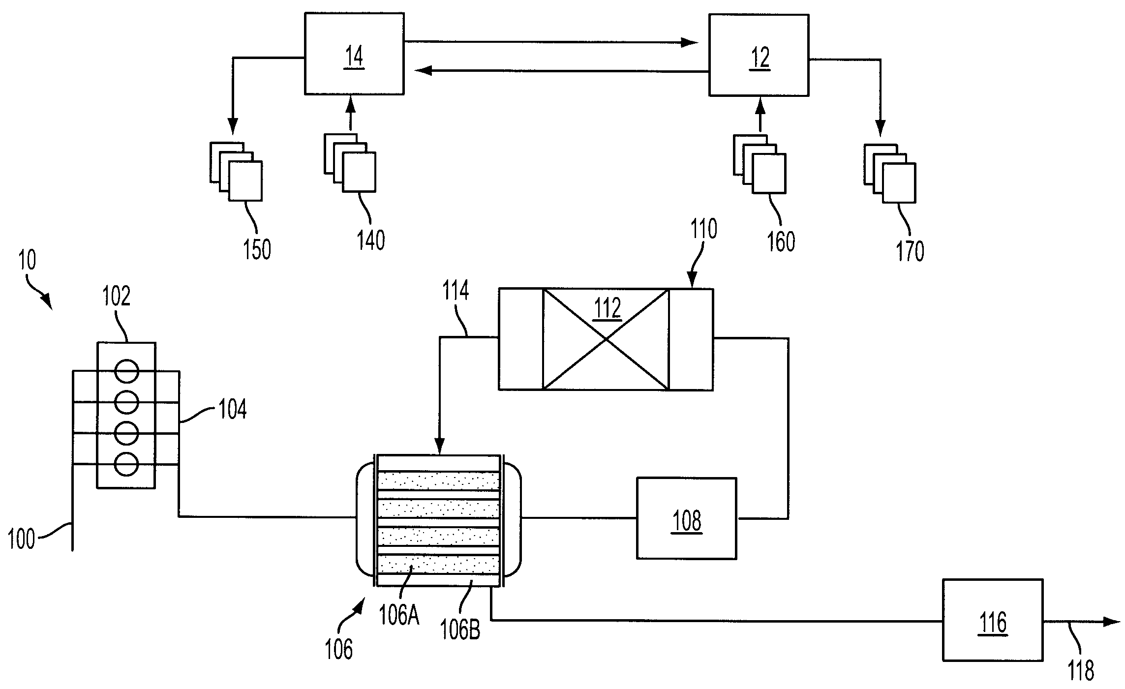 Diesel Engine Aftertreatment Control Operation with Waste Heat Recovery